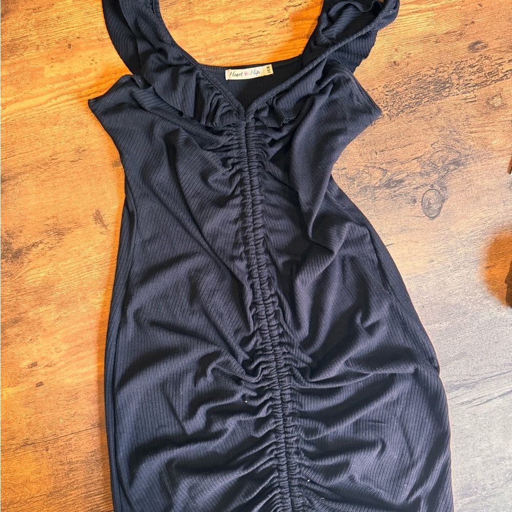 Fashion Nova  Ruched Dress
